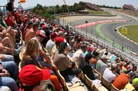 Tribuna F, GP Barcelona <br/> Circuit de Catalunya